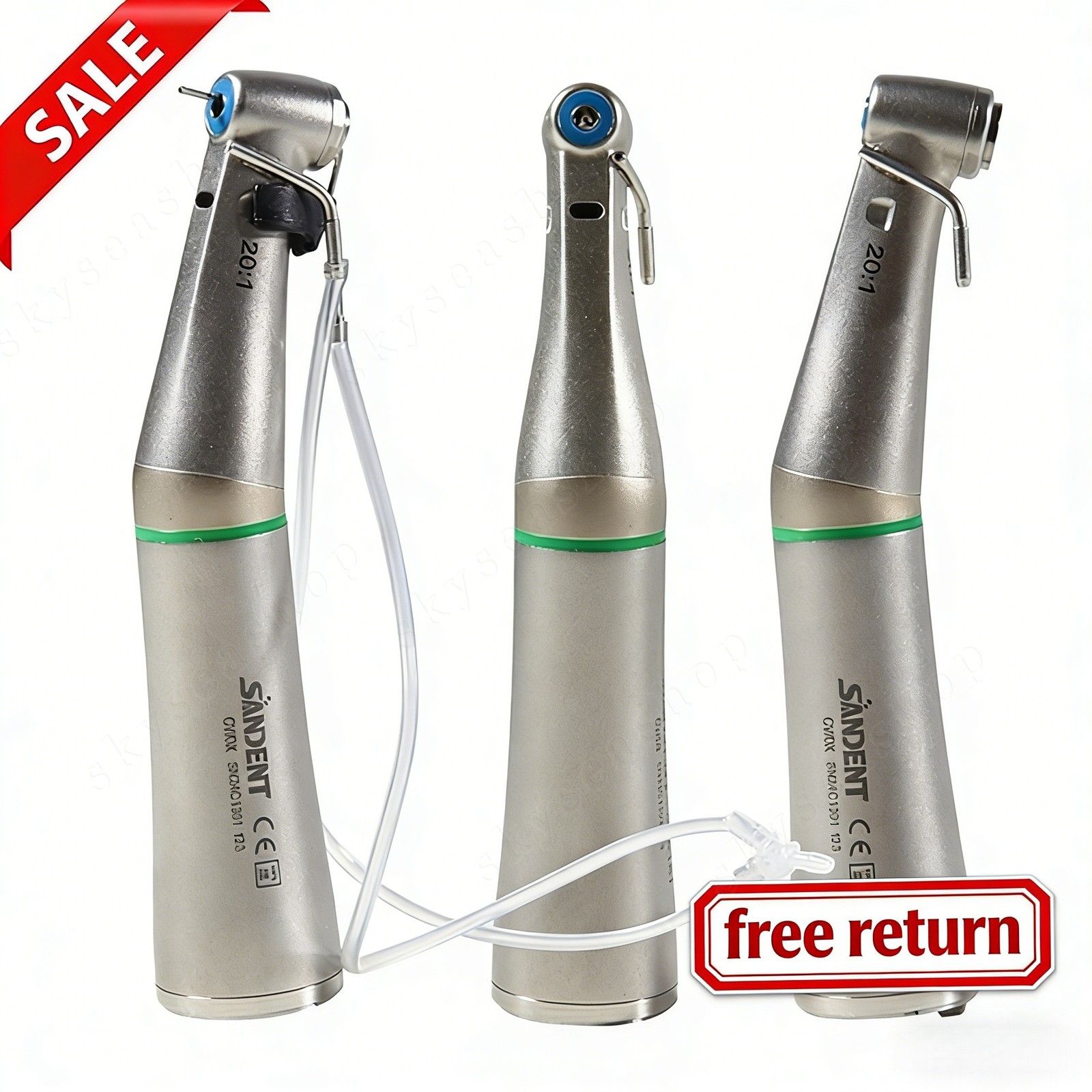 NSK Style Dental LED 20:1 Implant Reduction Surgical Contra Angle Push Handpiece