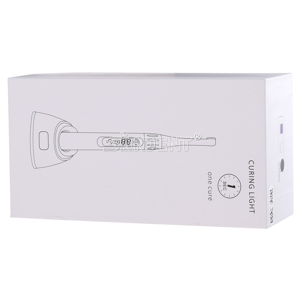 Dental 1S Curing Light Lamp Wireless 1 Second Curing 2500mw/c㎡
