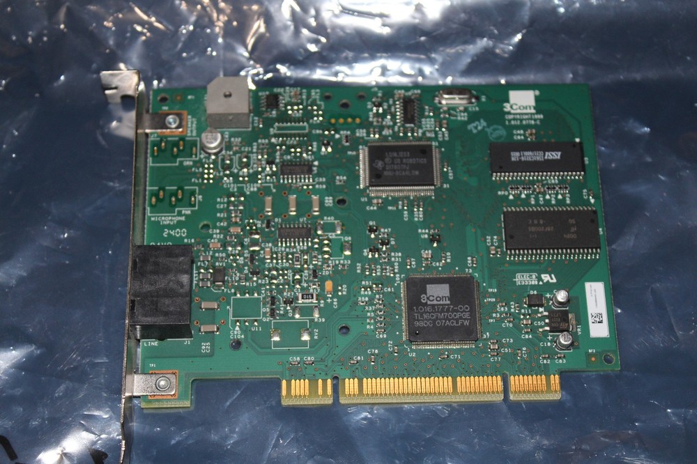 3COM 56Kbps FAX MODEM Desktop PC PCI Interface 3CP5610A