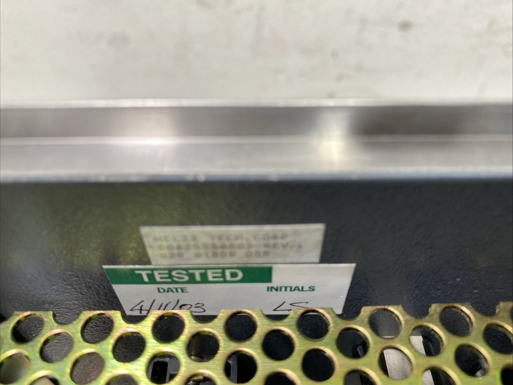 EDWARDS CTI-CRYOGENICS 8200 Compressor Controller Unit