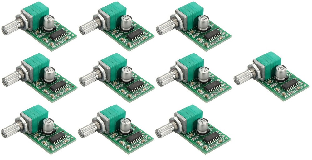 10pcs PAM8403 2 Channel Audio Amplifier Module 3Wx2 Volume Control