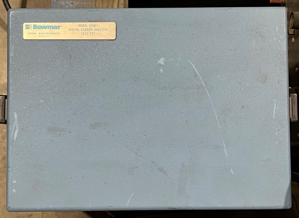 Bowmar Digital Carrier Analysis Test Set (Model 273B-1)