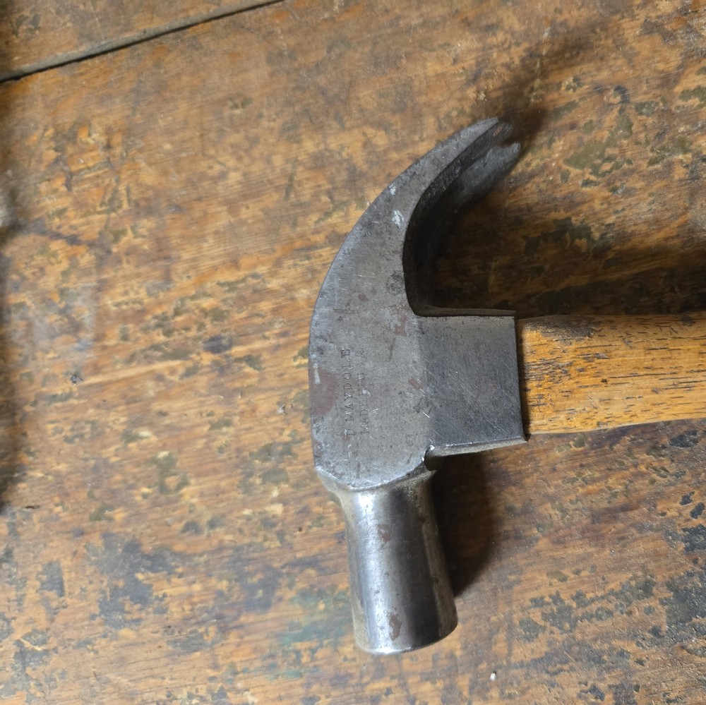 vintage d maydole claw hammer