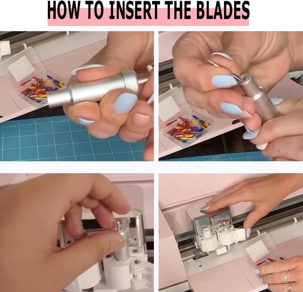 Versatile 20 Pcs Blade Set for Explore Cutting Machines - Precision & Safety