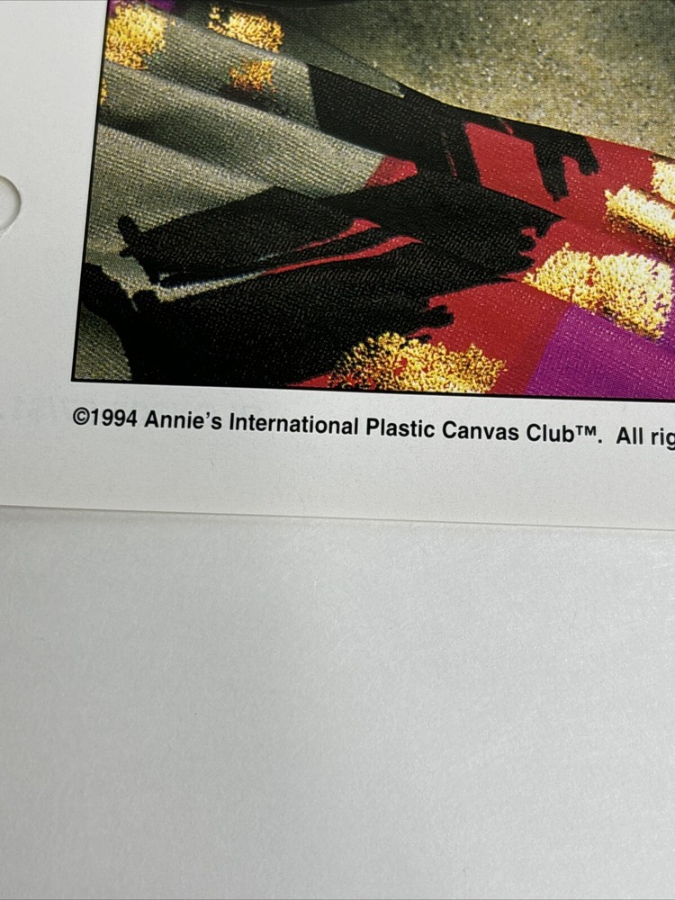 Eyeglass Case Annie's Attic Plastic Canvas Pattern Page