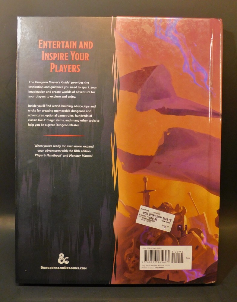 2014 Dungeons and Dragons D&D Dungeon Master Guide