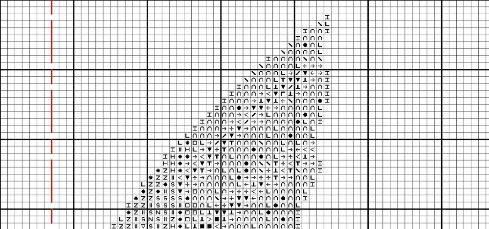 Erte Flying Fish I Cross Stitch Pattern Design + Photo + Pattern Keeper File