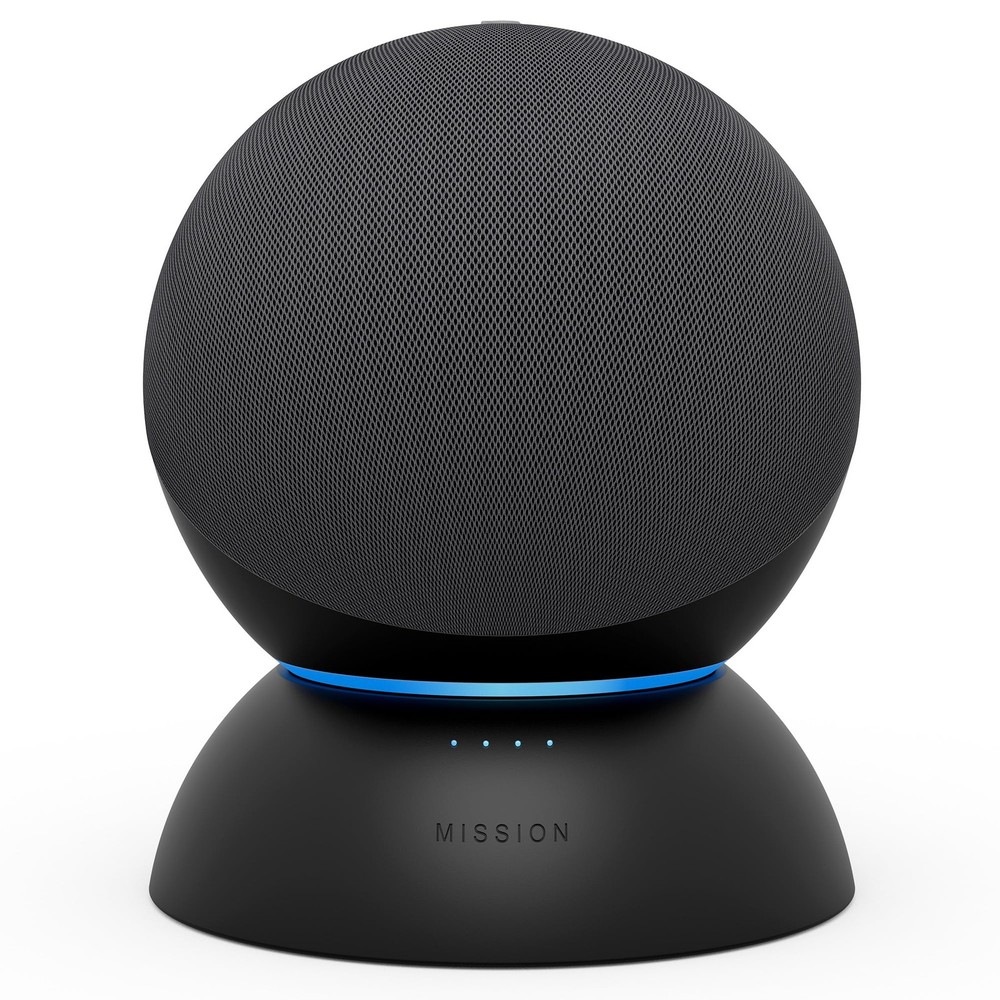 Made For Amazon, Battery Base for Echo (4th generation). Not Charcoal