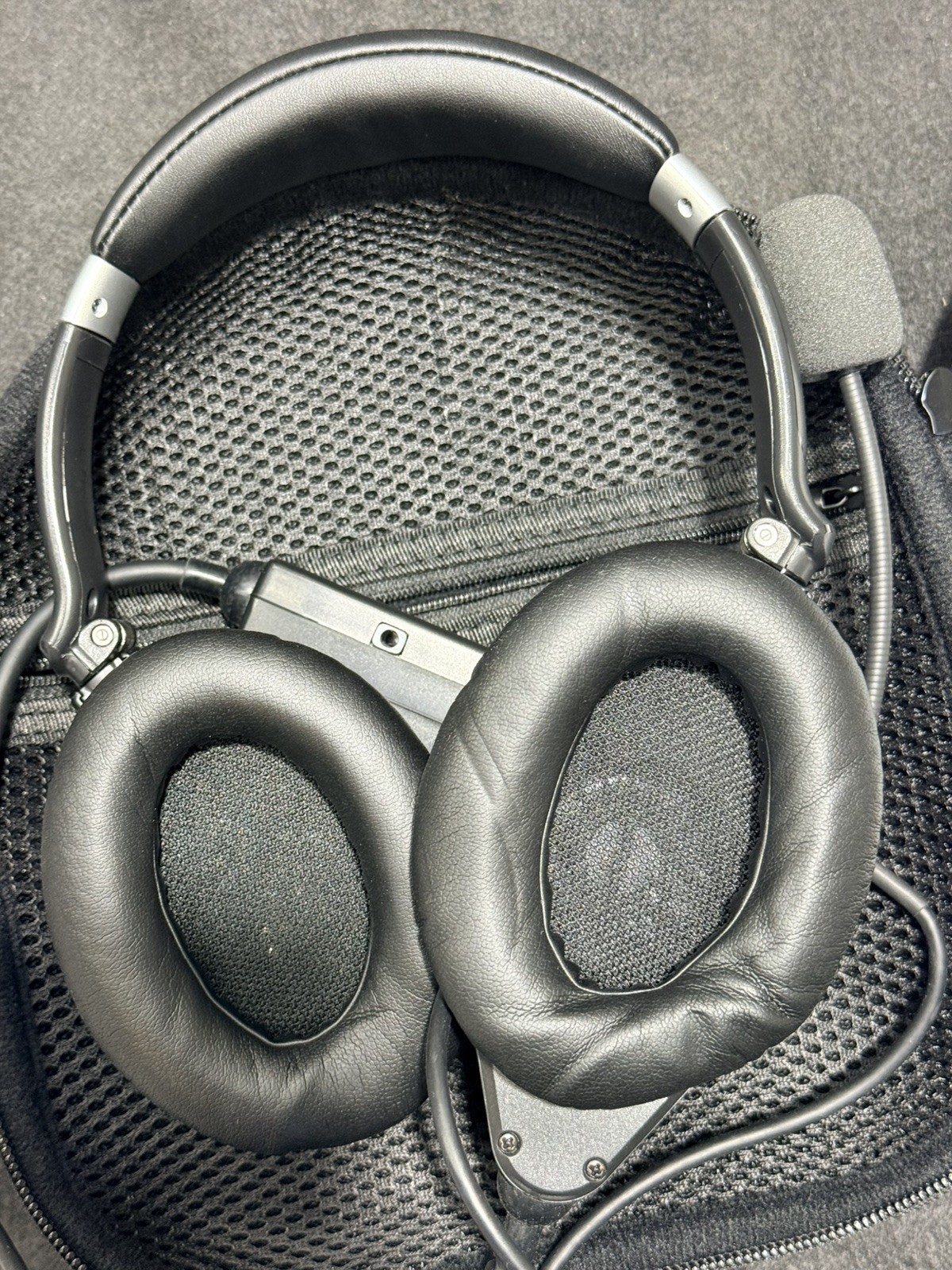 UFQ A7 ANR LEMO aviation headset Active Noise Reduction aviation headset