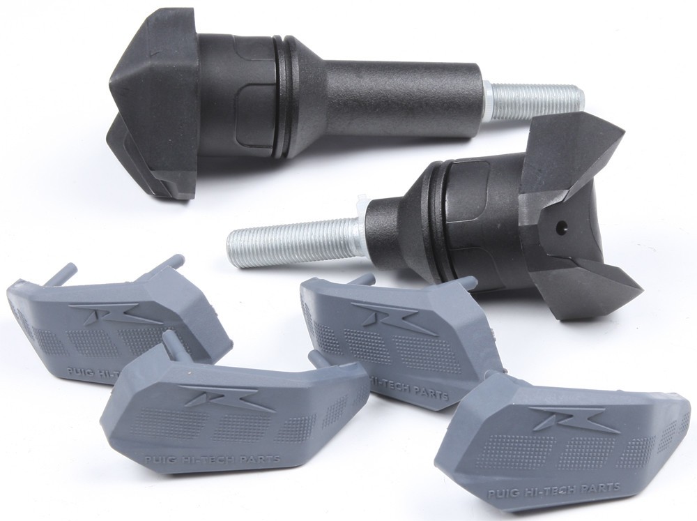 PUIG R12 Frame Sliders Black 7724N
