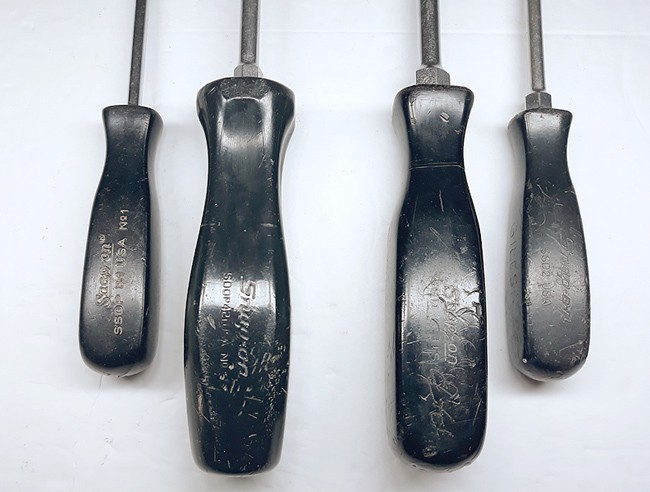 Snap-on HARD HANDLE SLOTTED & PHILLIPS SCREWDRIVER Set 🔸️ USA