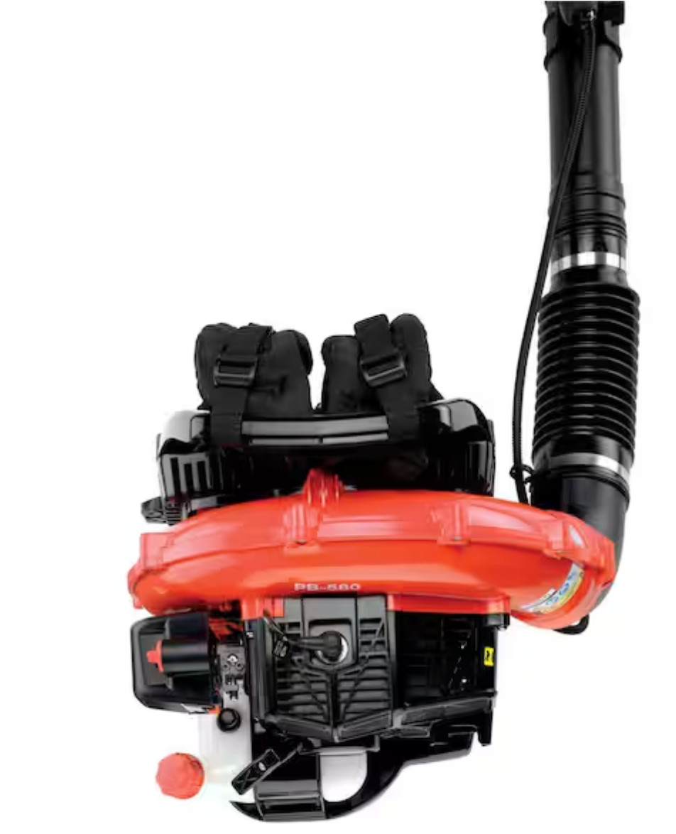 ECHO PB-580T 216 MPH 517 CFM 58.2cc Gas 2-Stroke Backpack Leaf Blower with Tube
