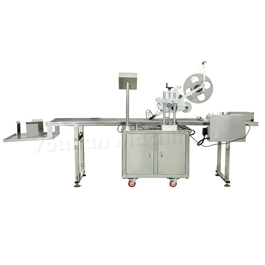 Automatic Pouch Labeler Machine Plastic Bag Plane Paging Machine with Feeder