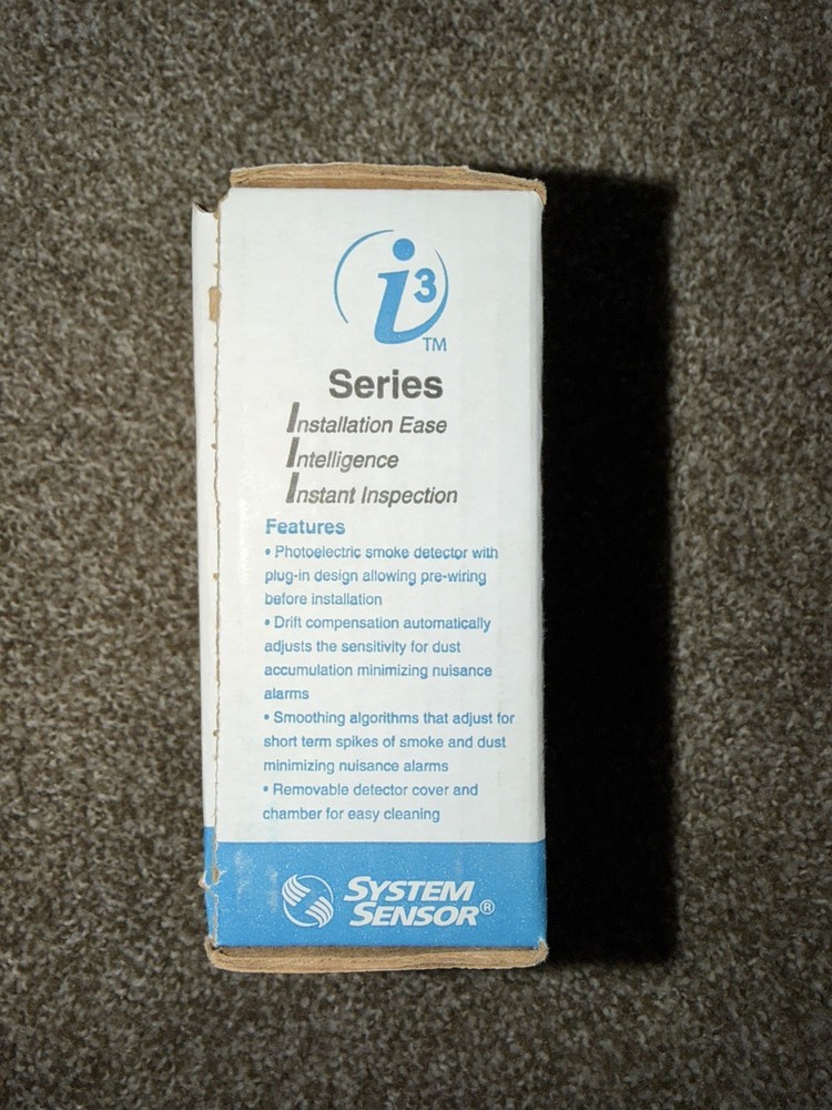 System Sensor 2W-B Smoke Detector 2-Wire White