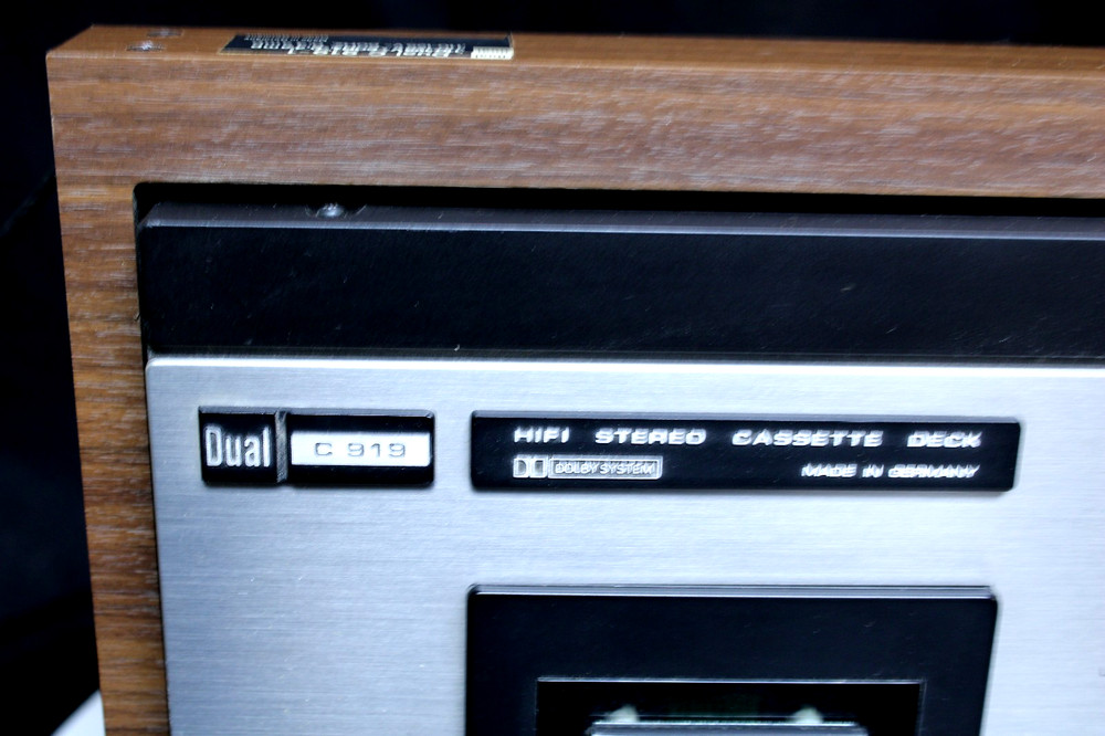 Vintage Dual C919 Stereo Cassette Deck