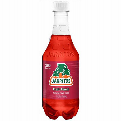 Jarritos 15504 Fruit Punch, 17.7 oz. - Quantity 24