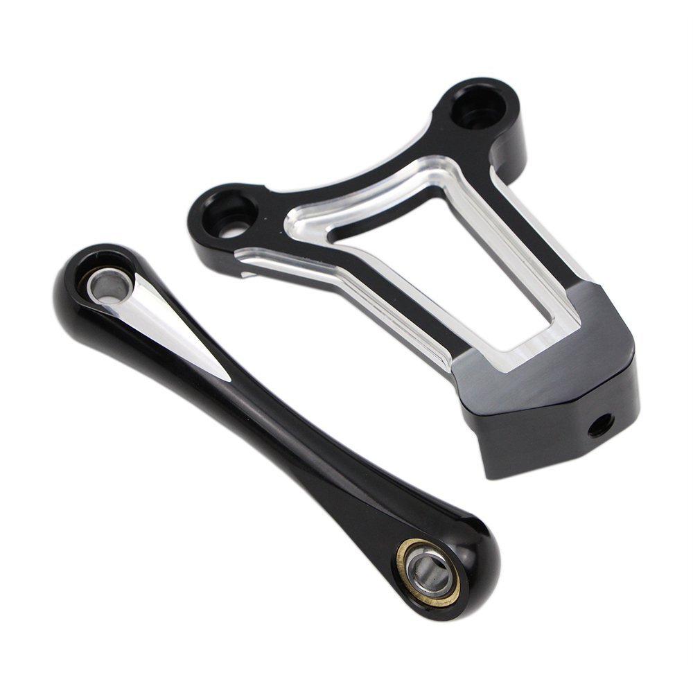 Edge Cut Front Engine Mount Bracket Stabilizer Link for Harley FLHX FLHR 09-16