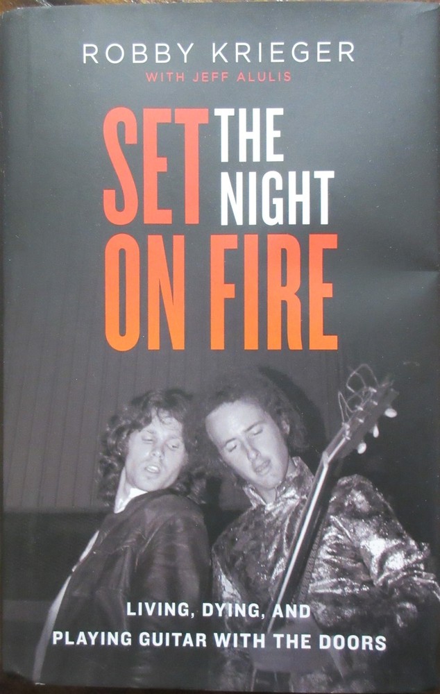 Robby Krieger Doors Signed Book - Beckett BAS
