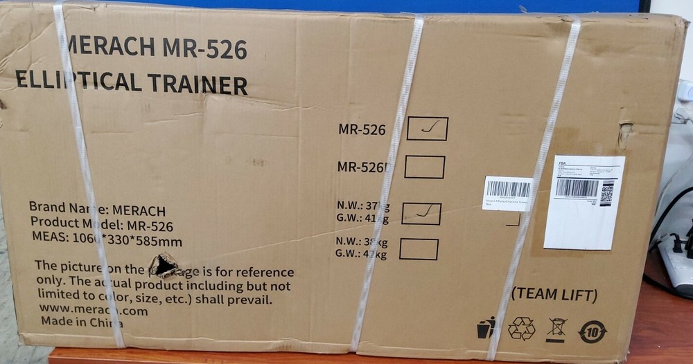 Merach MR-526 Rear Wheel Elliptical Trainer