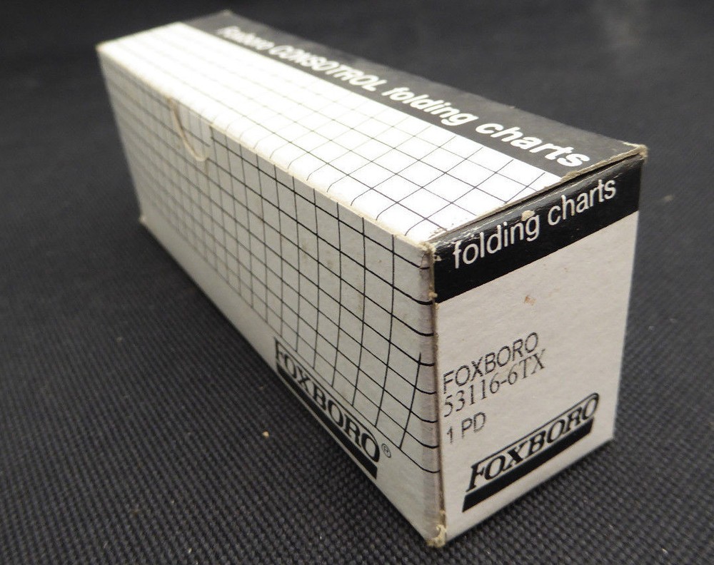 FoxBoro / Graphics Controls 53116-6TX    Folding Charts