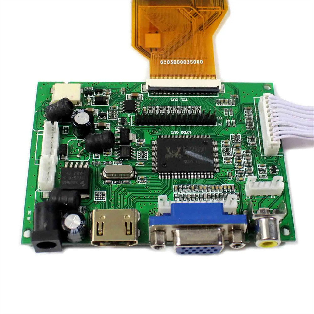 8 Inch AT080TN64 LCD Screen Display+VGA HDMI-Compatible Driver Controller Board