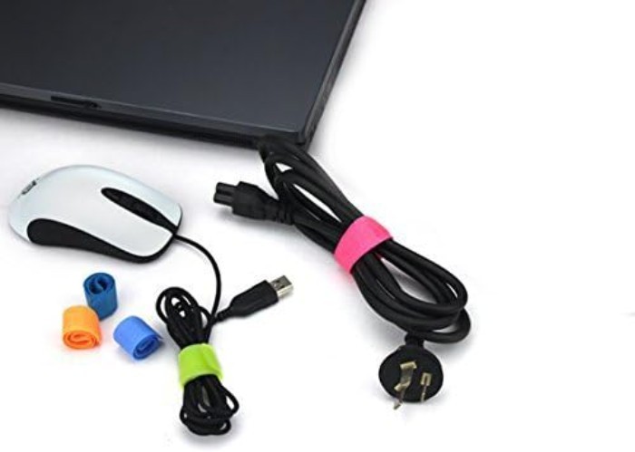 Strong 7 Inch Reusable Cable Ties - 50-Pack for All Your Organization Needs