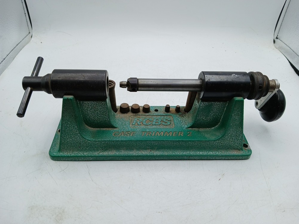 RCBS Case Trimmer 2 Shell Reamer Reloading Tool Complete Die Set