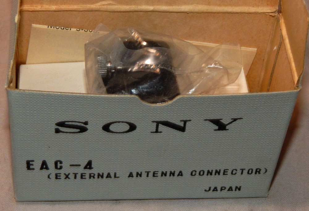 Vintage SONY EAC-4 NIB