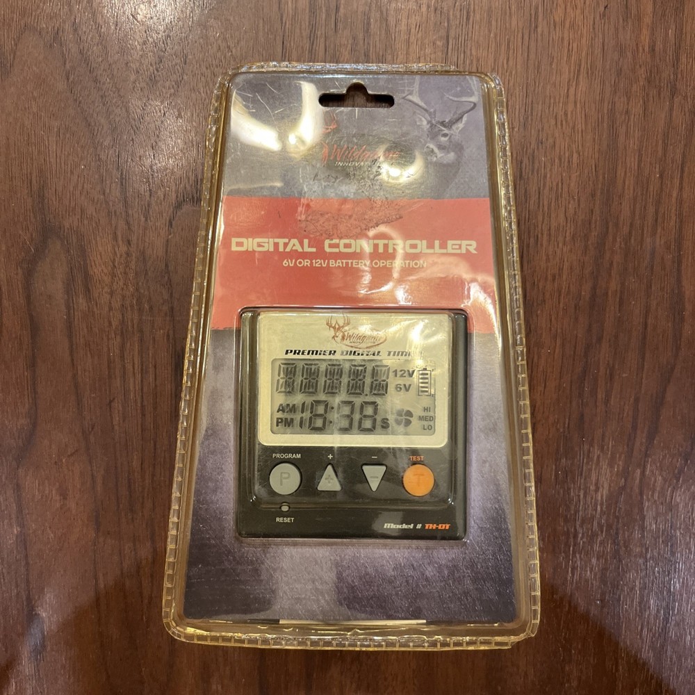 Wildgame Innovations Digital Controller Timer 6V or 12V Battery Operation  TH-DT