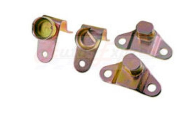 Tailgate Hinge Chevy Silverado GMC Sierra kit Left Right 4 Piece Metal Replace