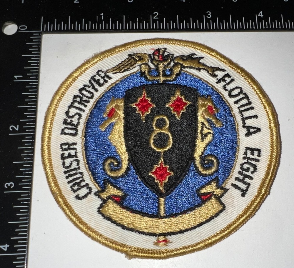 USN US Navy Cruiser Destroyer Flotilla 8 Patch
