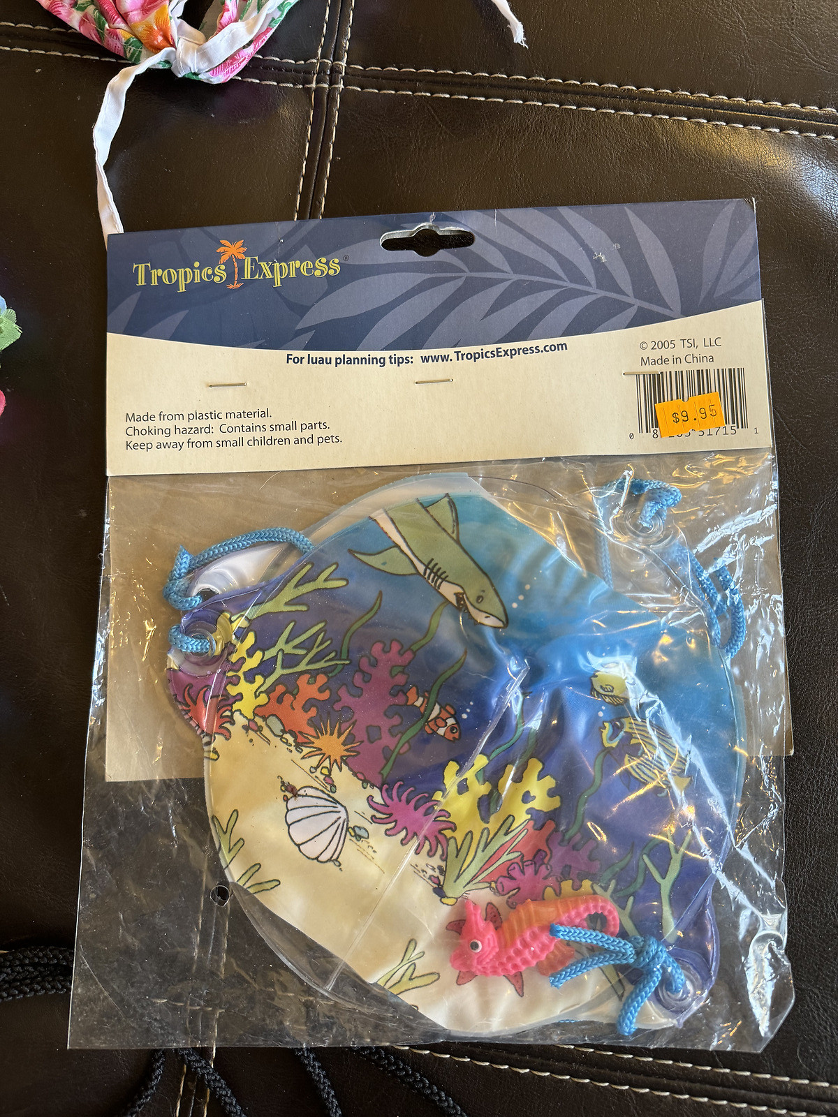 Hawaiian Coconut Shell Bra Luau Lei Hula Mermaid Costume Aqua Bra Grass Skirts