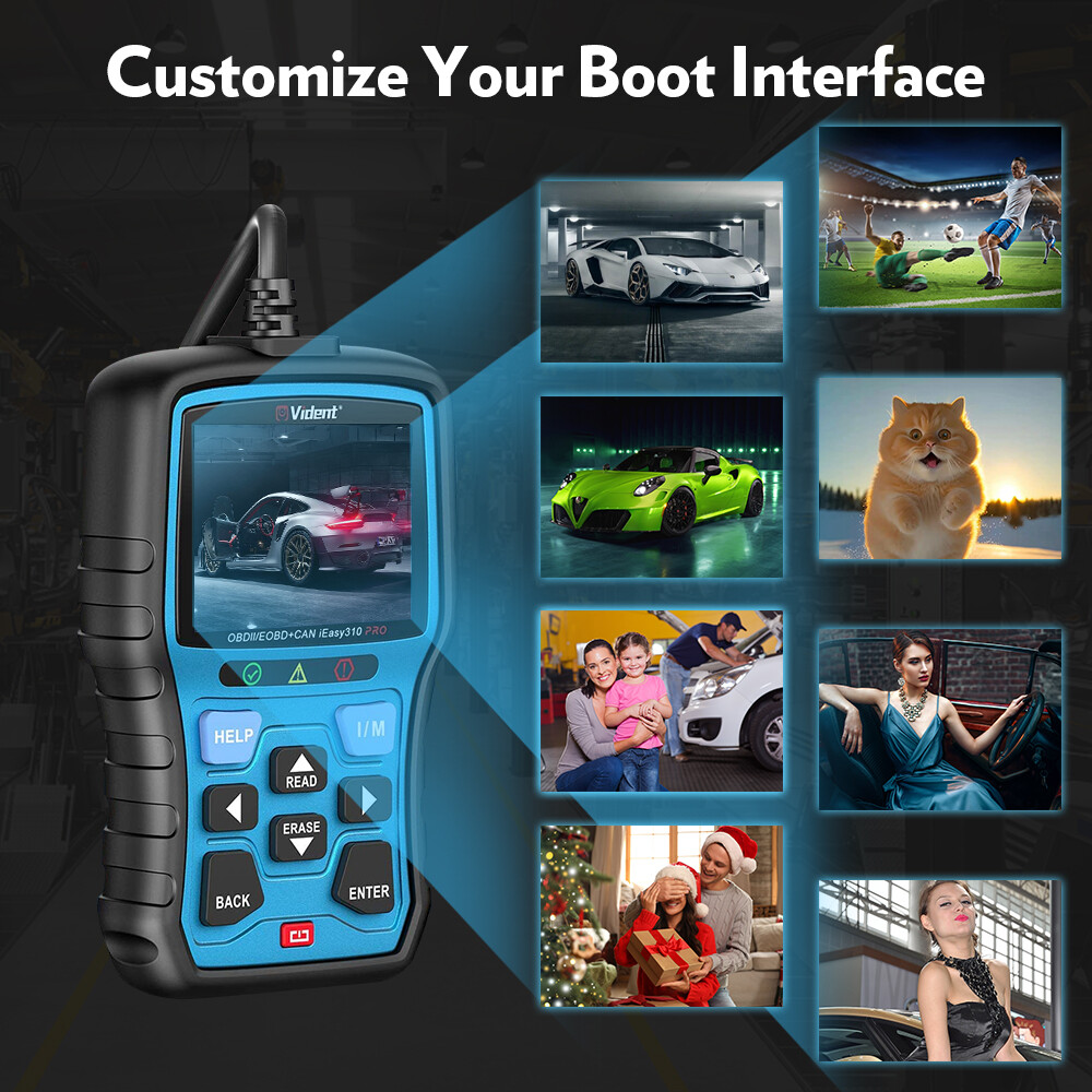 Vident 310Pro Auto OBD2 Diagnostic Scanner Fault Code Reader Engine Scan Tool