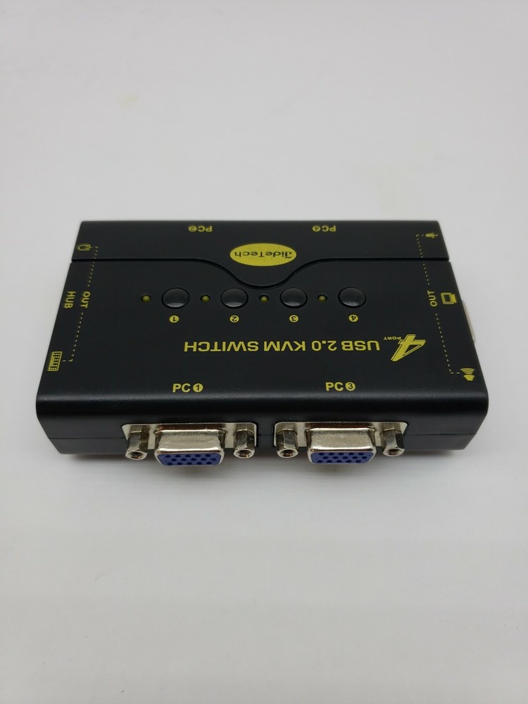 4 Port VGA KVM Switch with USB *see description*