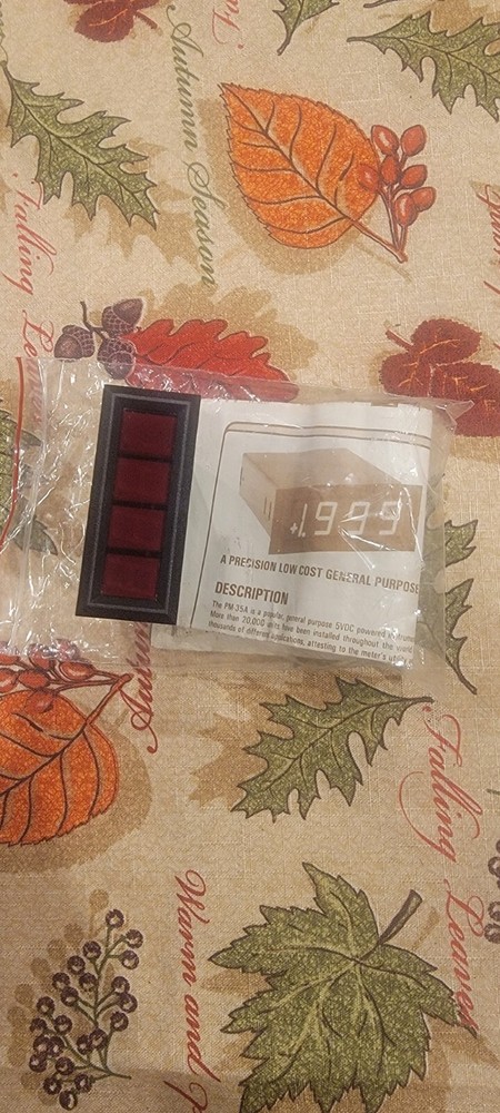 TEXMATE PM-35A PANEL METER