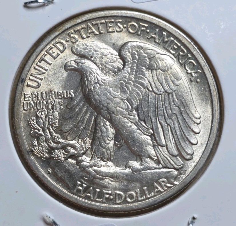 1944 S Walking Liberty Half Dollar Gem BU