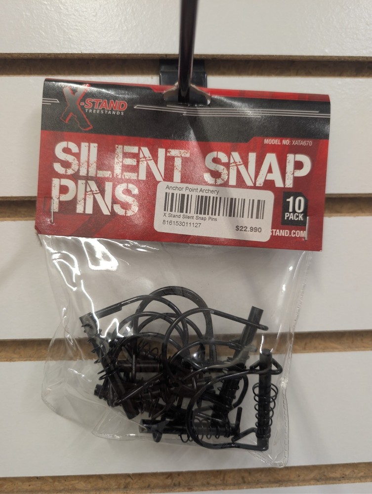 X-Strand Silent Snap Pins 10 Pack