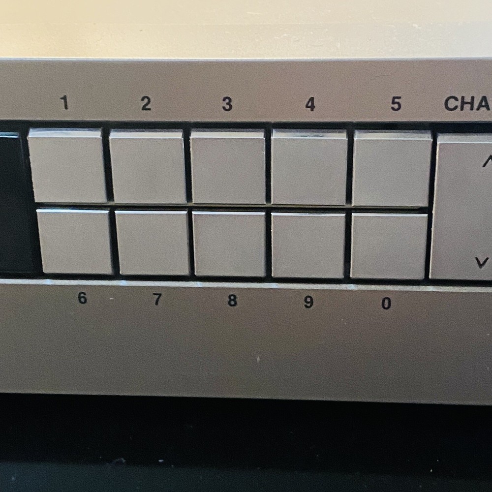 NEC PLL TV Tuner / Timer TU-831EN Untested Vtg
