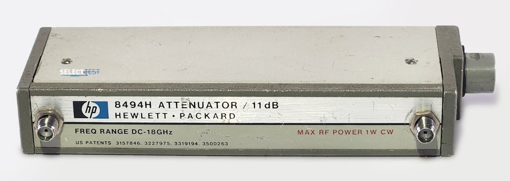 AGILENT (HP) 8494H PROGRAMMABLE STEP ATTENUATOR DC-18GHz, 0-11 dB (REF.: 630N)