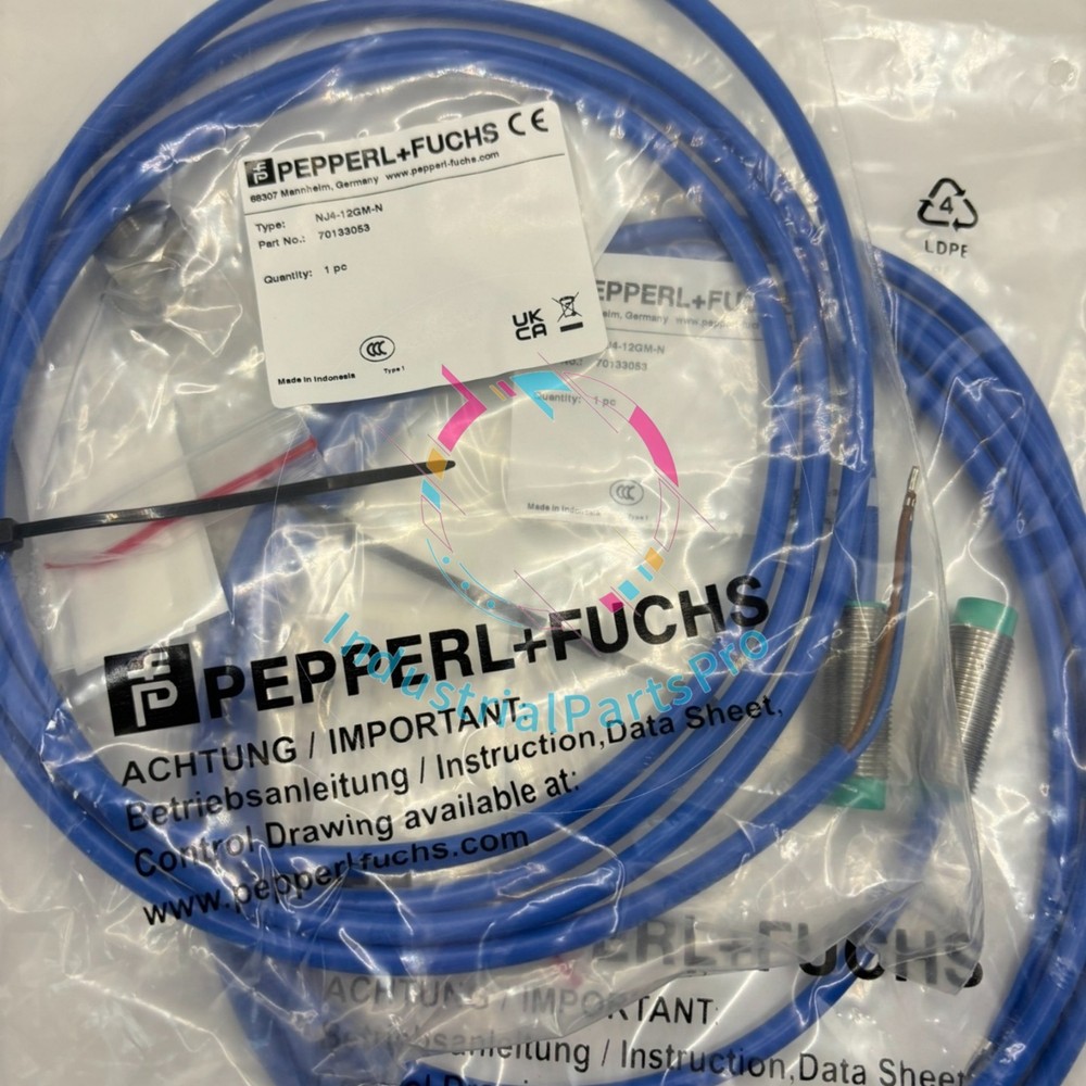 PEPPERL+FUCHS NJ4-12GM-N Programmable Non-Flush 4 mm Inductive Proximity Sensor