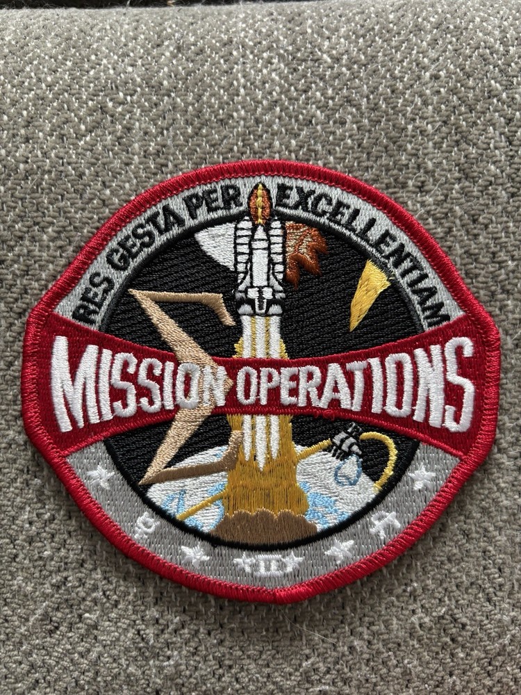 Mission Operations Space Shuttle Era Patch
