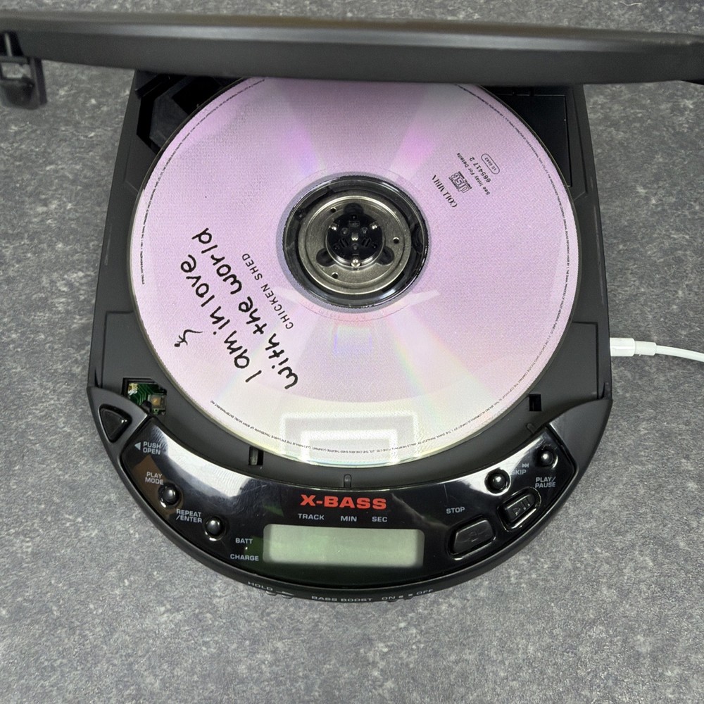 Techniks Discboy MX-777 Portable CD Player Walkman Boxed (READ DESCRIPTION)