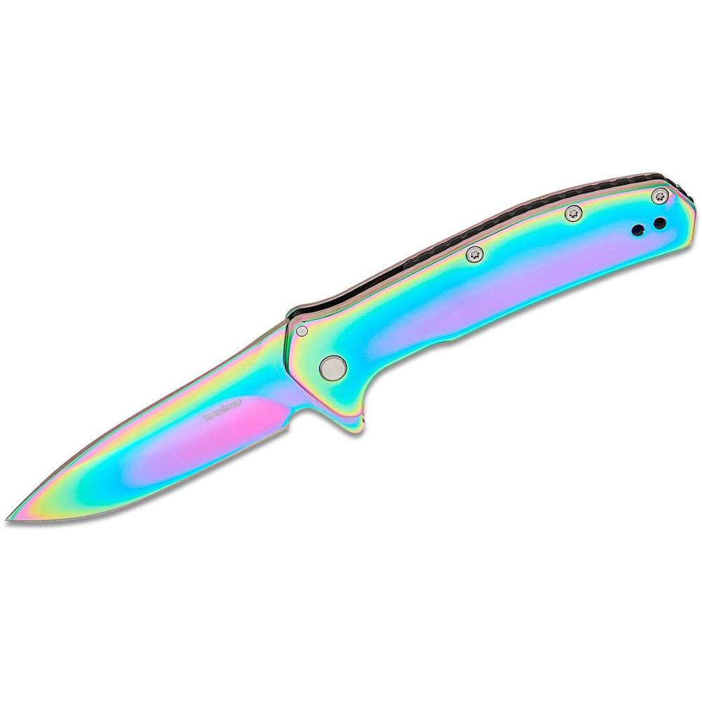 Kershaw Outcome  Assisted Open Frame Lock Drop Point Blade EDC Folding Pocket Kn
