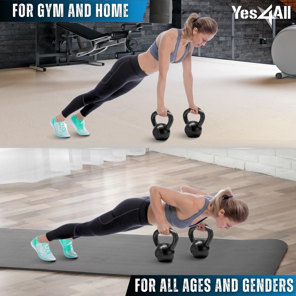 Cast Iron Kettlebell 10 Lb Full Body Workout Routine