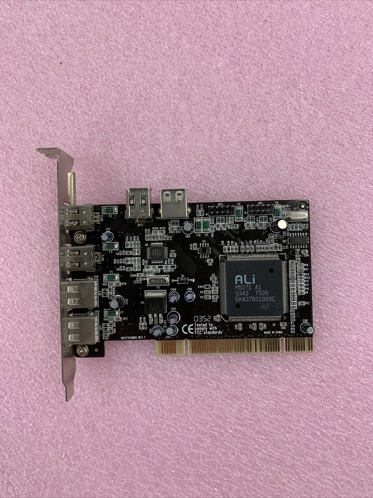 SYBA M5271COMBO USB 2.0 Firewire Combo Controller Card