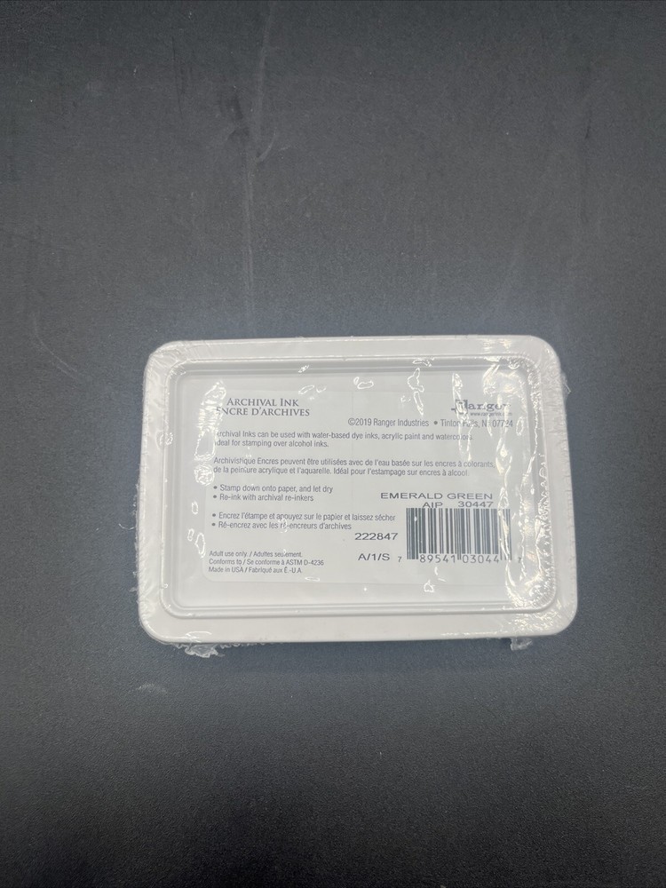 Ranger Archival Ink Pad #0-Emerald Green