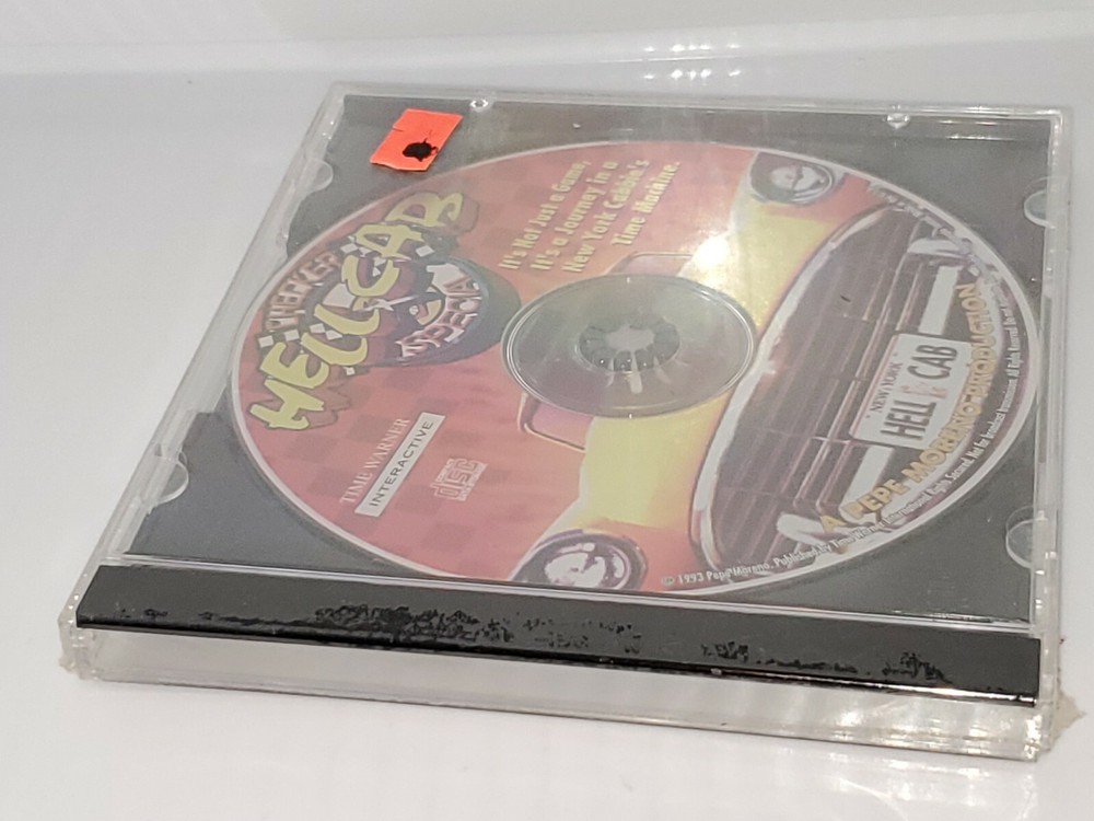 Checker Special Hell Cab Game on CD-ROM 1993.NEW SEALED