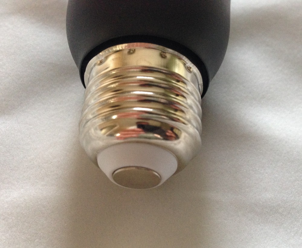 15W UV Black Spiral CFL Fluorescent Light Bulb - E27 E26