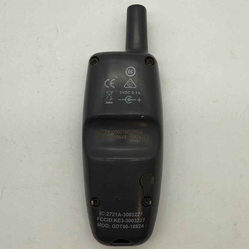 Premier Pet GDTOO 16924 Remote Control Transmitter Pet Training Device Gray