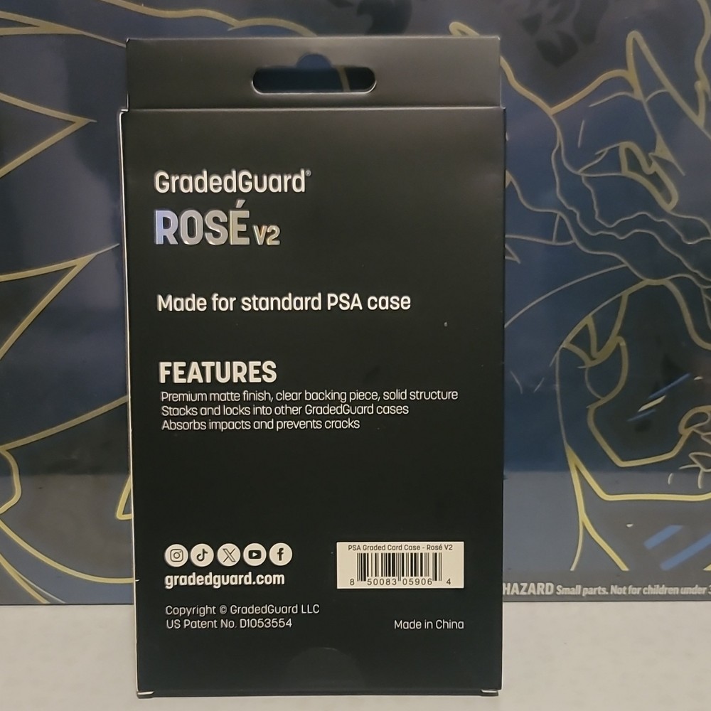 GradedGuard Rosé V2 PSA Graded Card Display Case Limited Edition